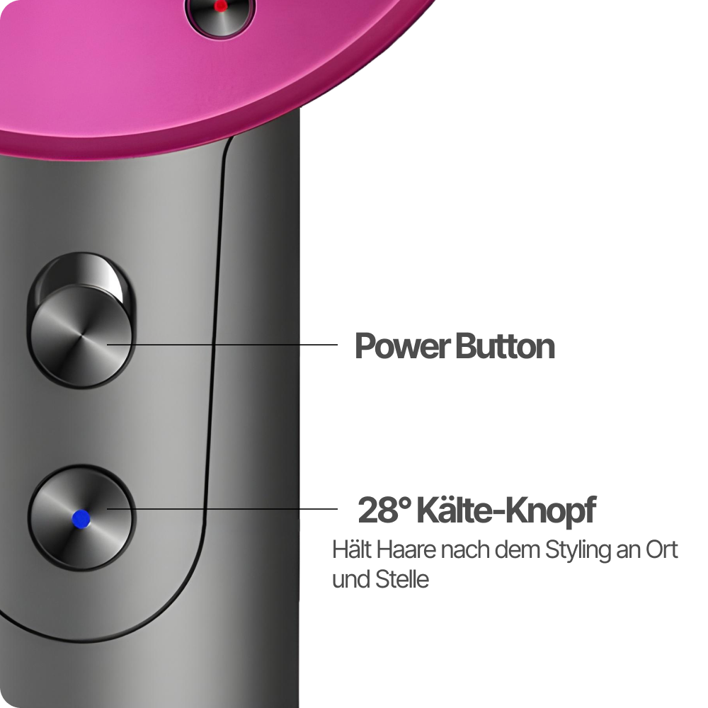 AirStream™ Pro | Ventilatorloser Ionen-Haartrockner