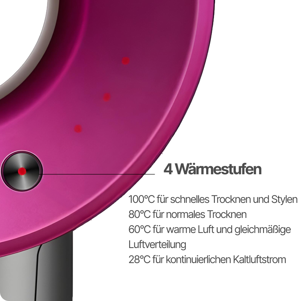 AirStream™ Pro | Ventilatorloser Ionen-Haartrockner