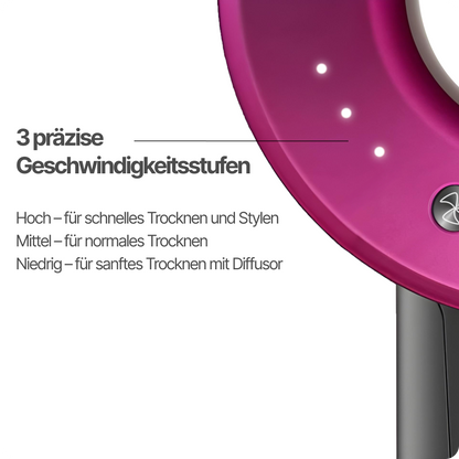 AirStream™ Pro | Ventilatorloser Ionen-Haartrockner