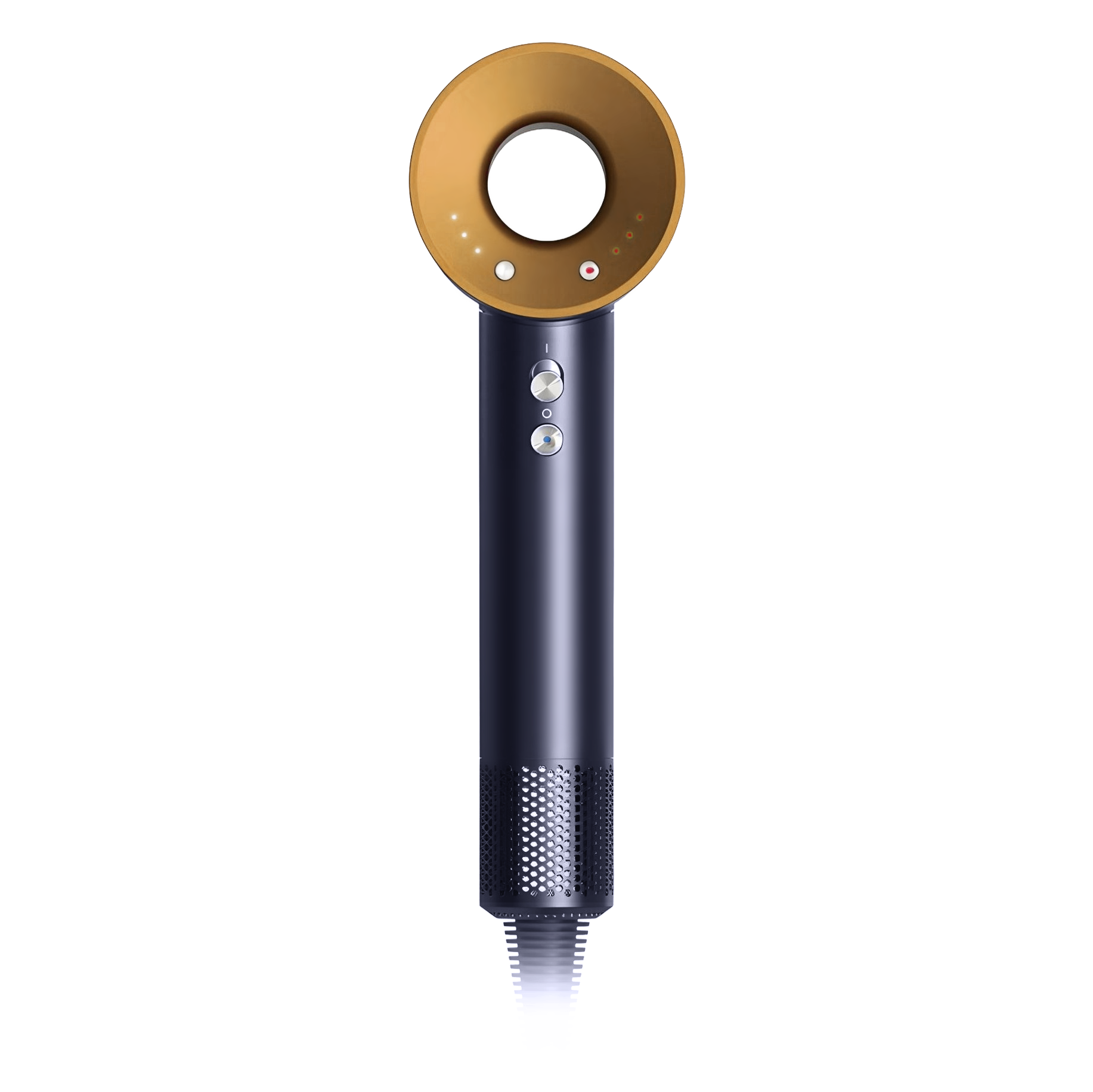 AirSonic Pro von neXair - Front (Gold/Blau)